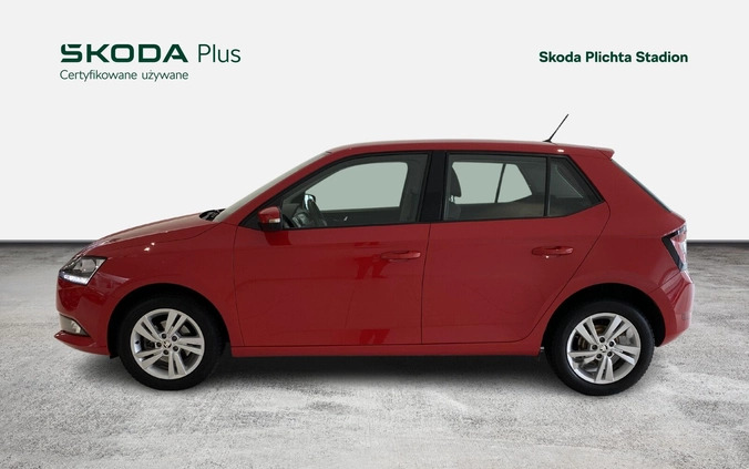 Skoda Fabia cena 46900 przebieg: 99807, rok produkcji 2018 z Sieraków małe 407